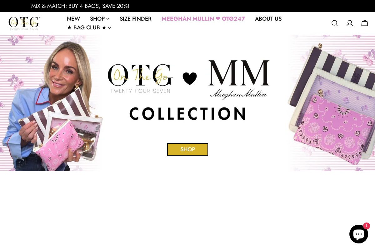 otg247.com homepage screenshot