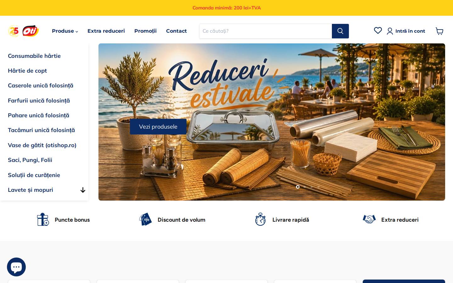 oti.ro homepage screenshot