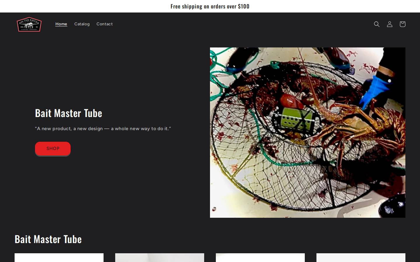 otrfishco.com homepage screenshot