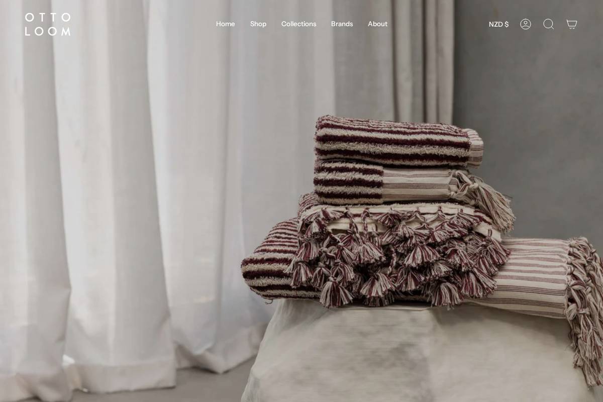 Ottoloom homepage screenshot