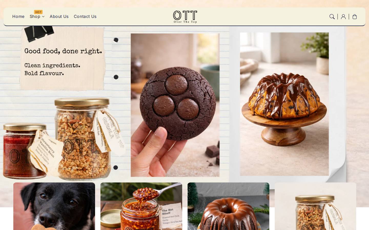 ottoverthetop.com homepage screenshot