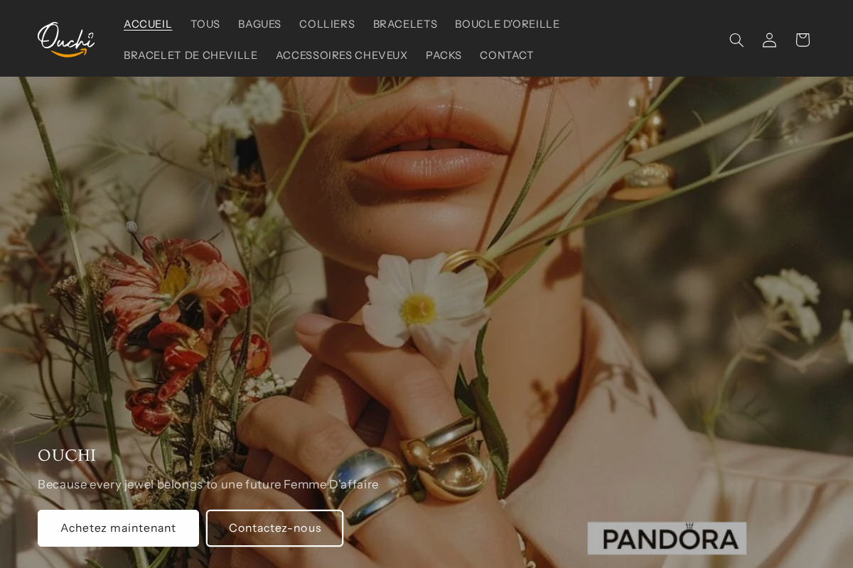 OUCHI homepage screenshot