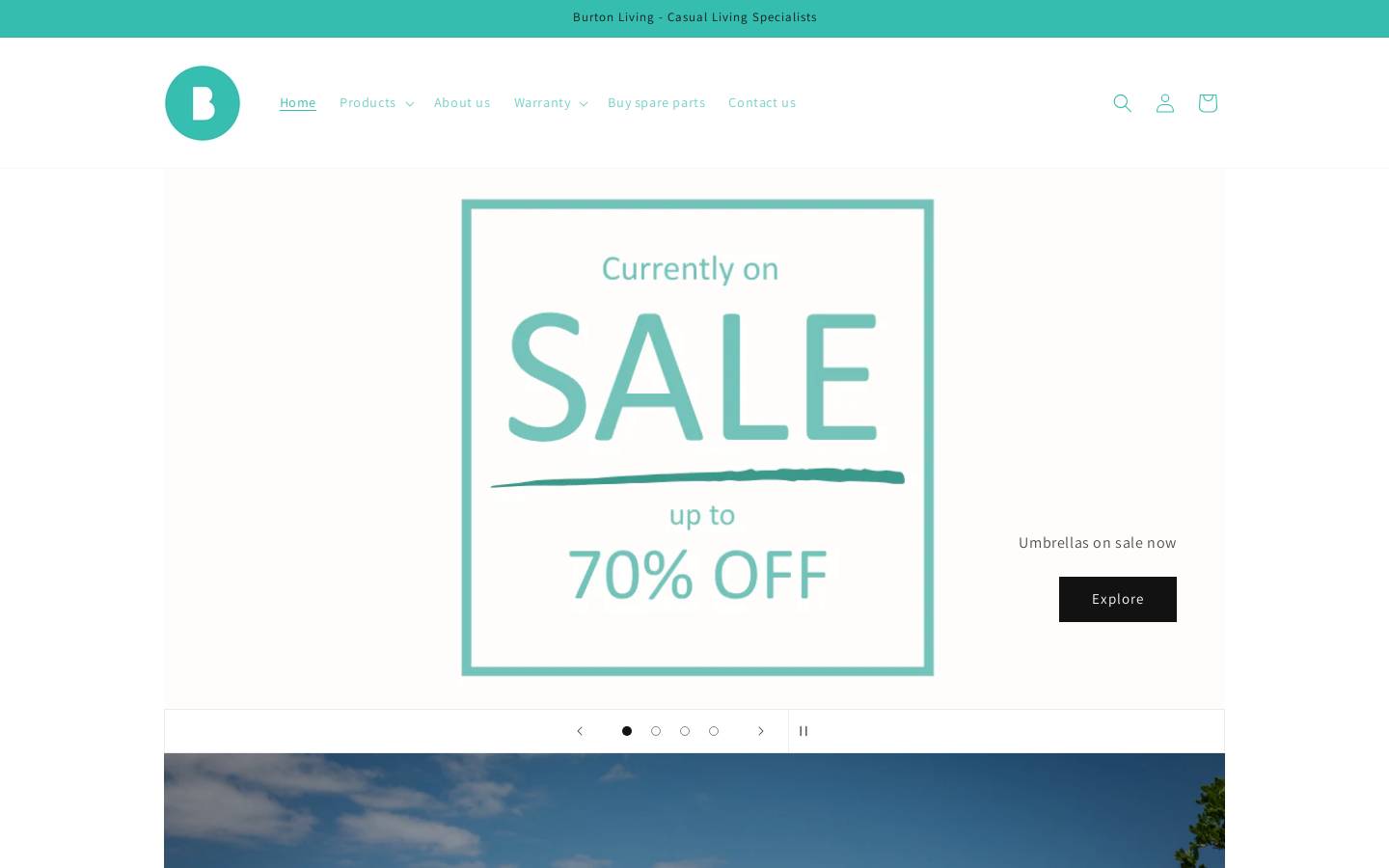 outdoorfurniture.co.nz homepage screenshot