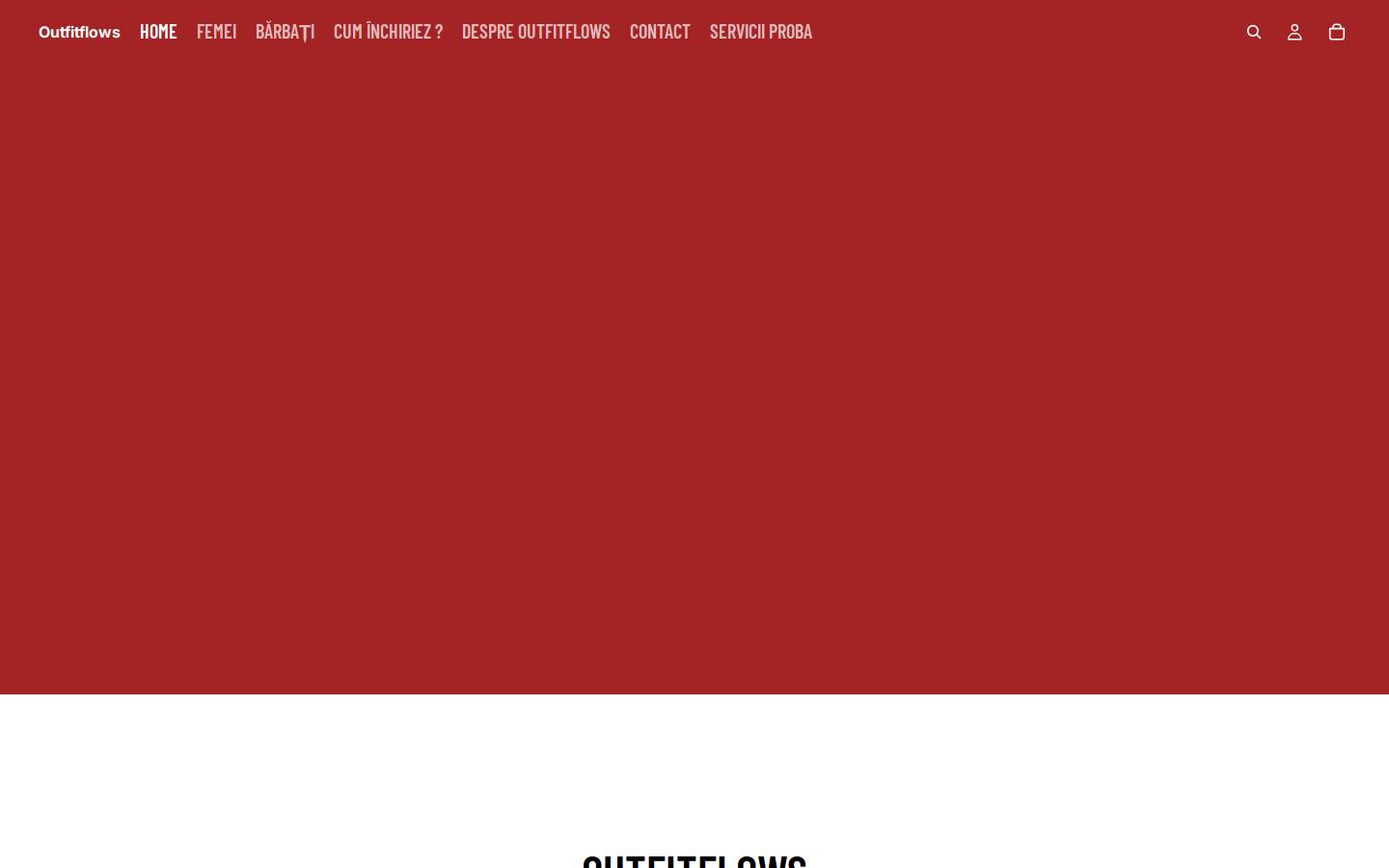 outfitflows.com homepage screenshot