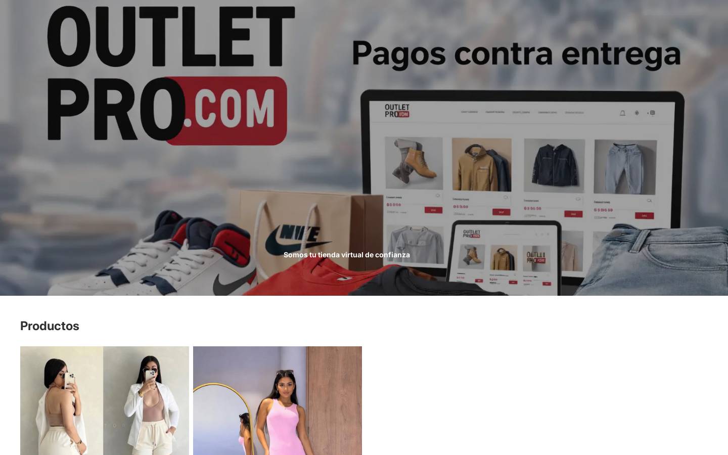 outletprocom.com homepage screenshot