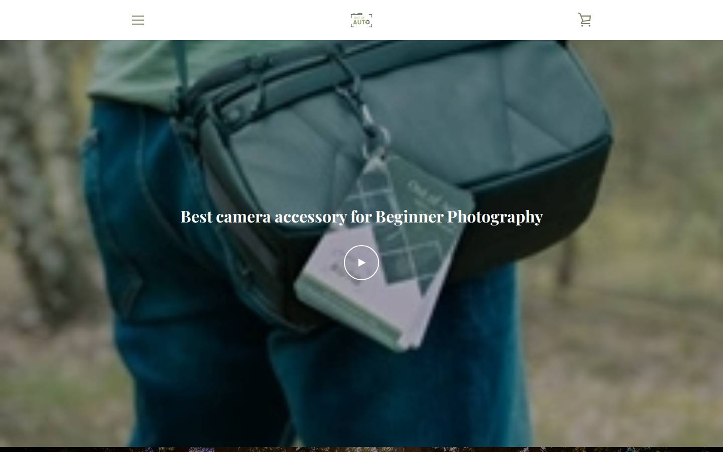 outofauto.com homepage screenshot