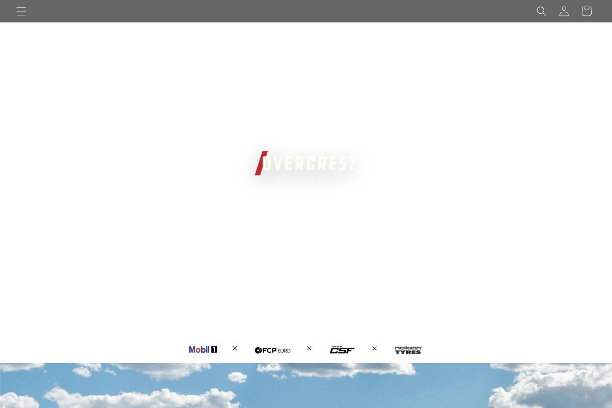 overcrestproductions.com homepage screenshot