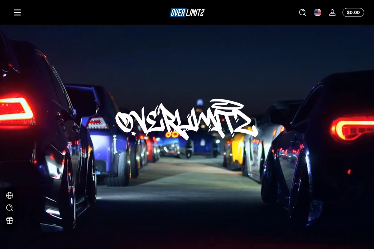 OverLimitz homepage screenshot