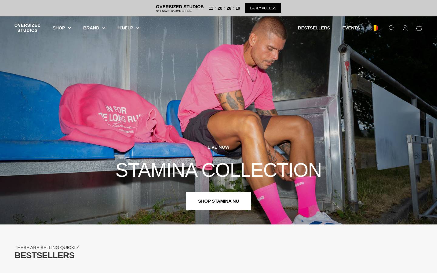 Oversizedliftingclub homepage screenshot