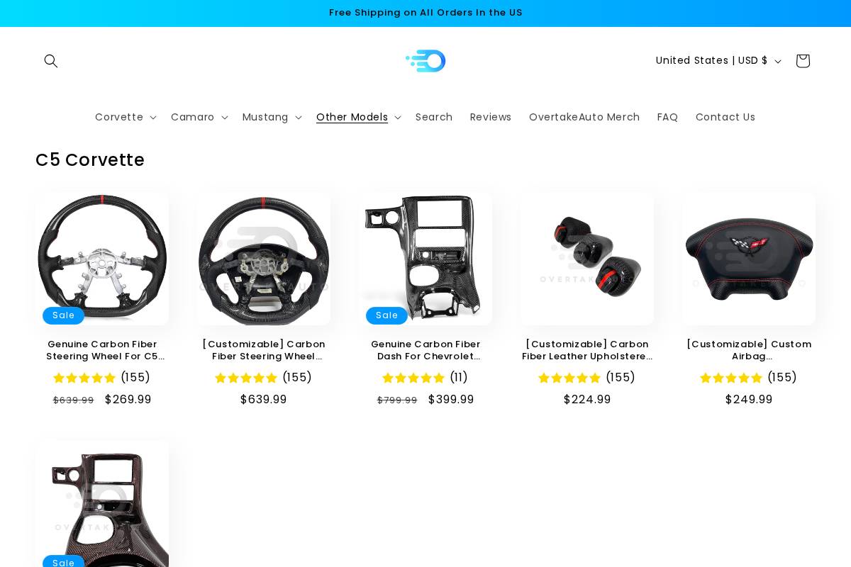 overtakeauto.com homepage screenshot