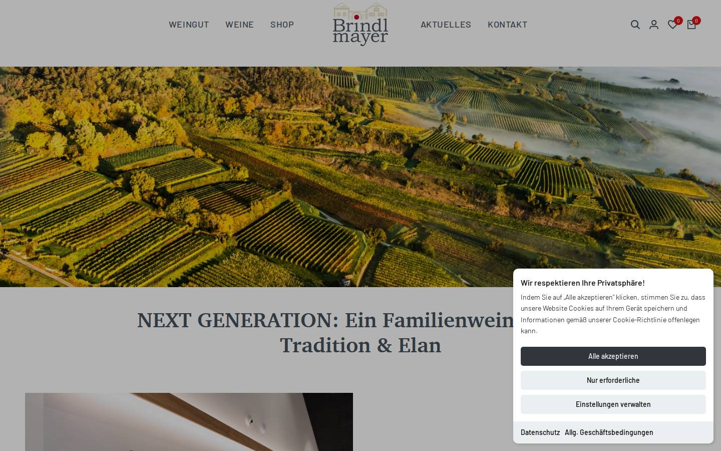 ovino.at homepage screenshot