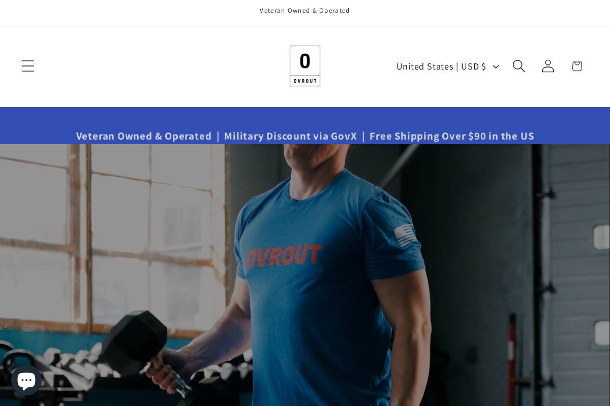 ovrout.com homepage screenshot