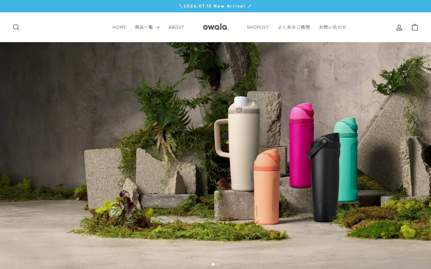 owalalife.com homepage screenshot