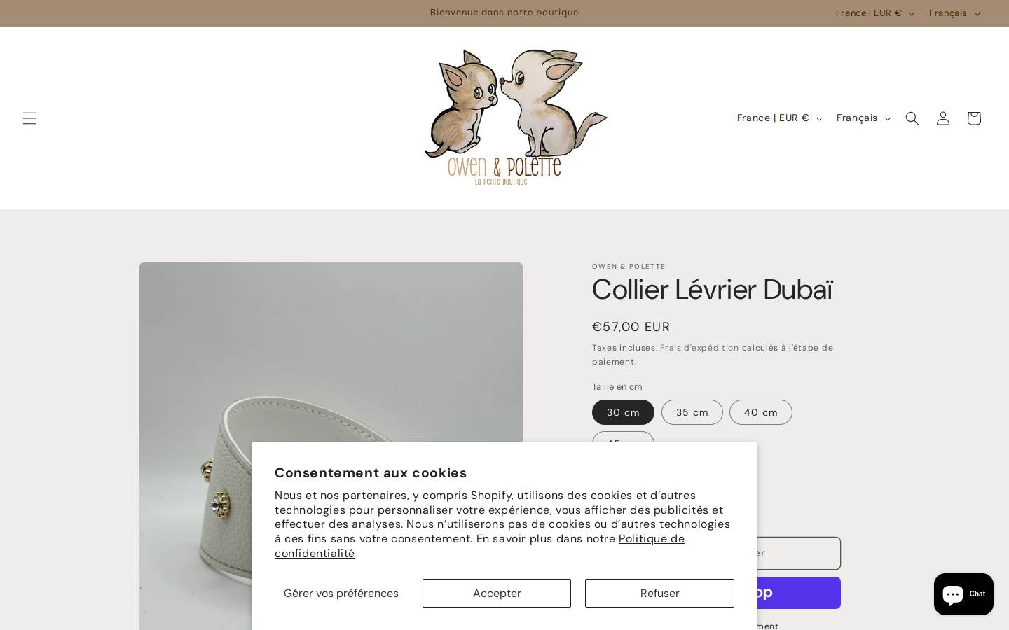 owenetpolette.fr homepage screenshot