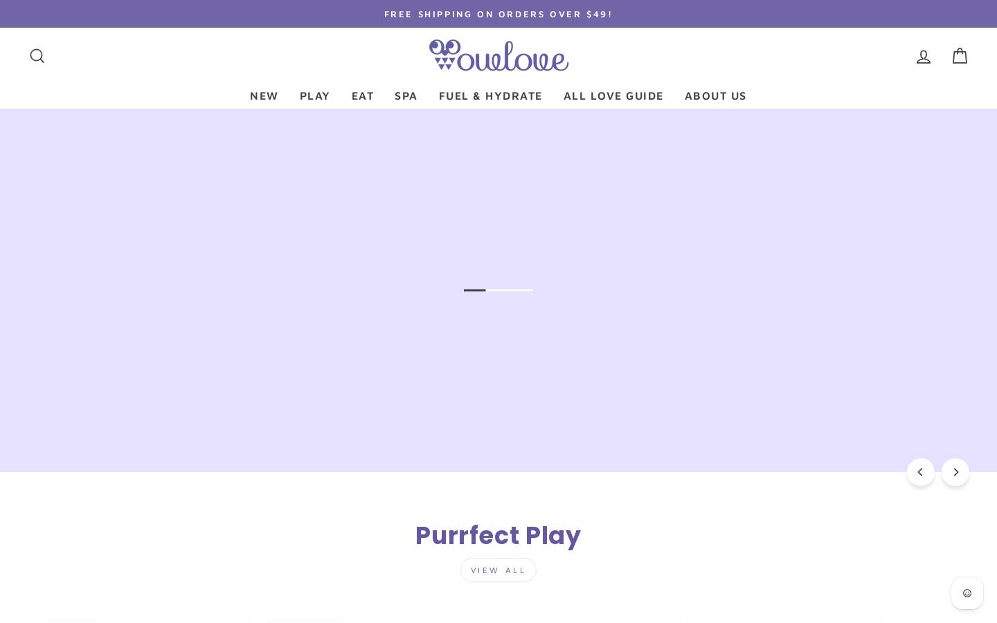 owlovepet.com homepage screenshot