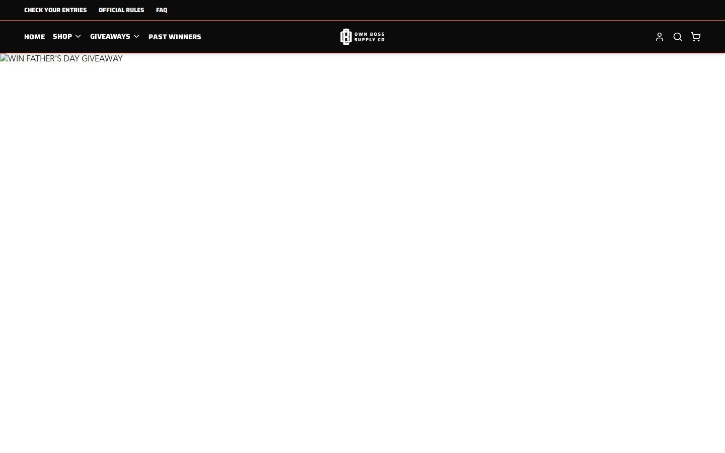 ownbosssupplyco.com homepage screenshot