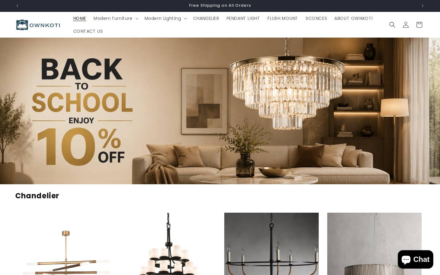 ownkoti.com homepage screenshot