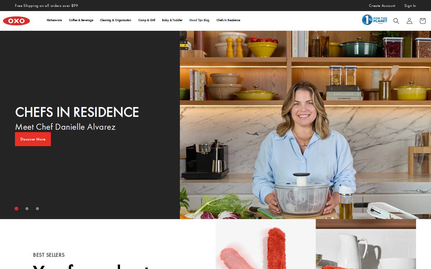 oxoaustralia.com.au homepage screenshot