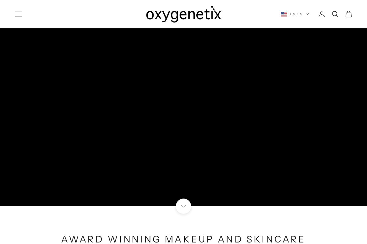 oxygenetix.com homepage screenshot