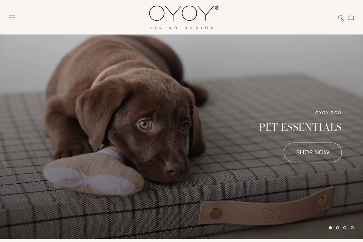 Oyoy homepage screenshot