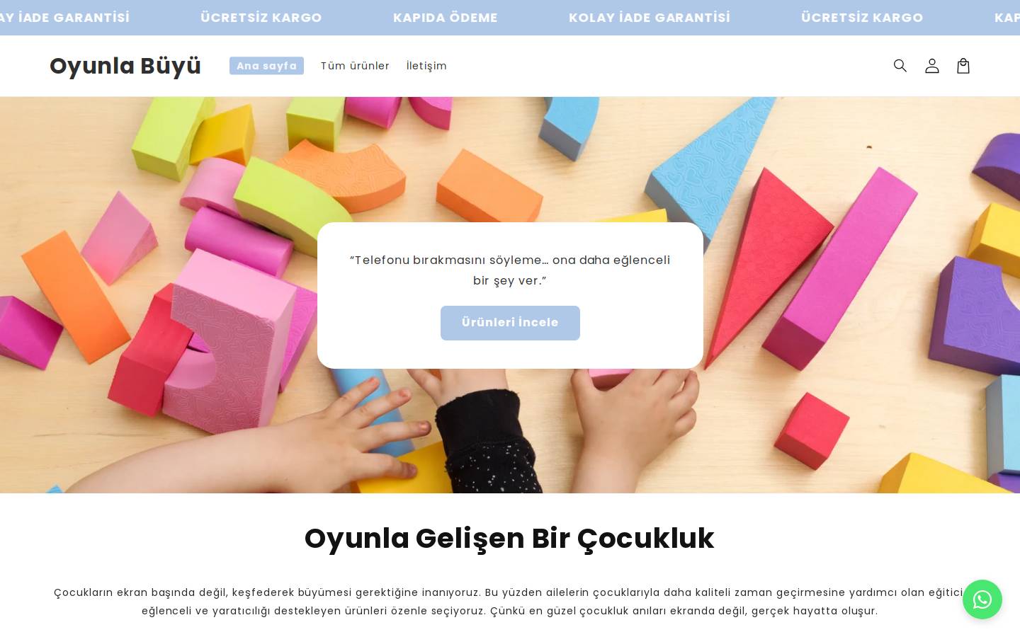 oyunlabuyu.com homepage screenshot