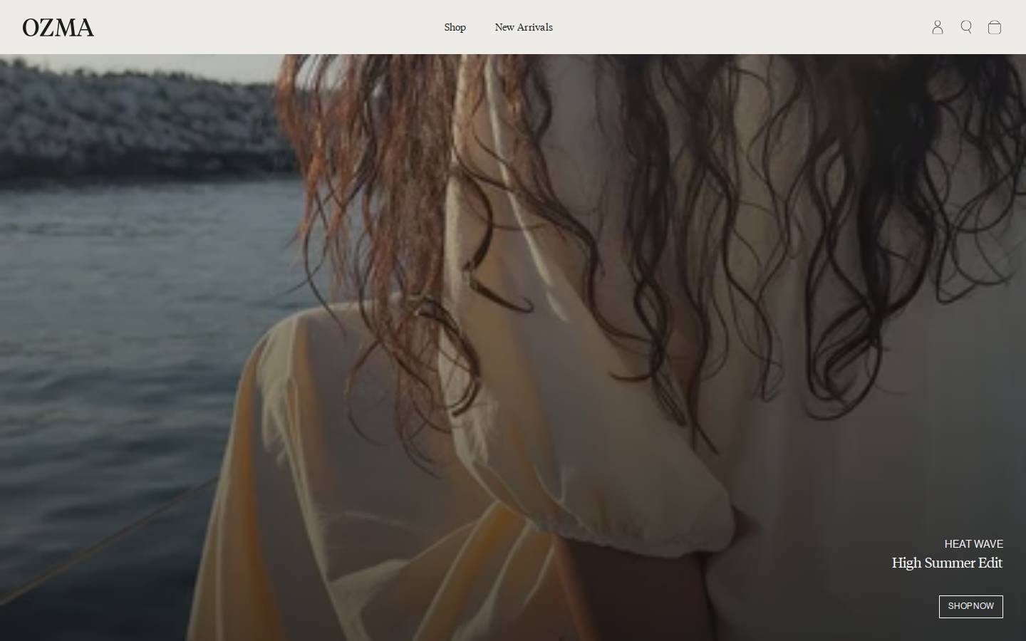 ozmaofcalifornia.com homepage screenshot