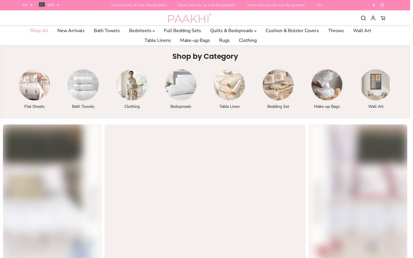Paakhihome homepage screenshot
