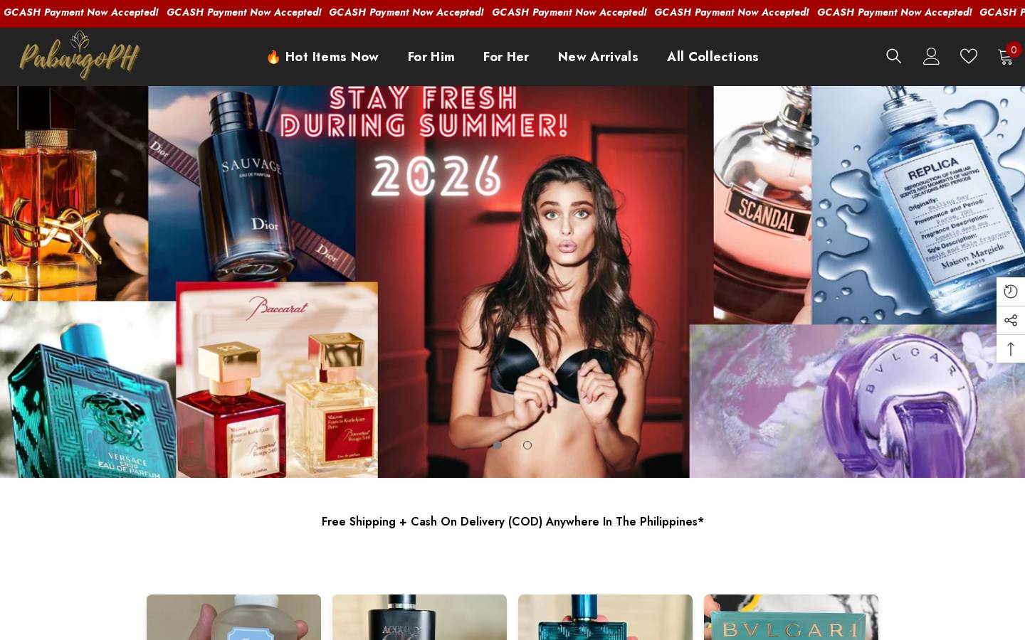 Pabangoph homepage screenshot