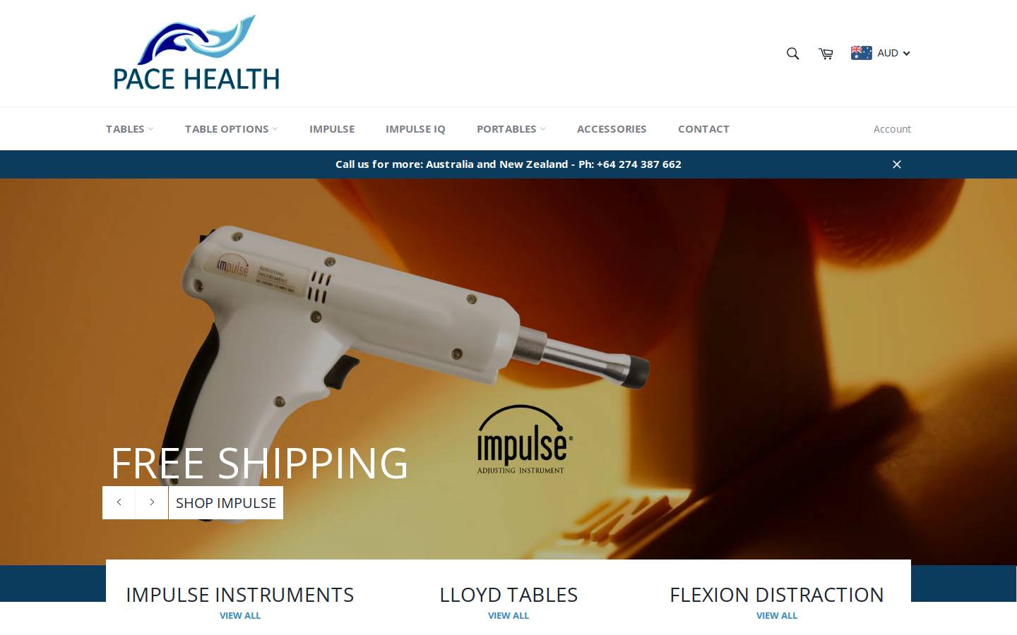 pacehealth.com.au homepage screenshot