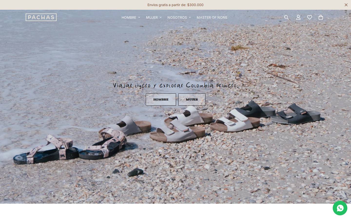 pachas.co homepage screenshot