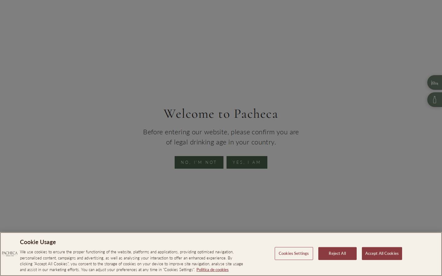 pacheca.com homepage screenshot