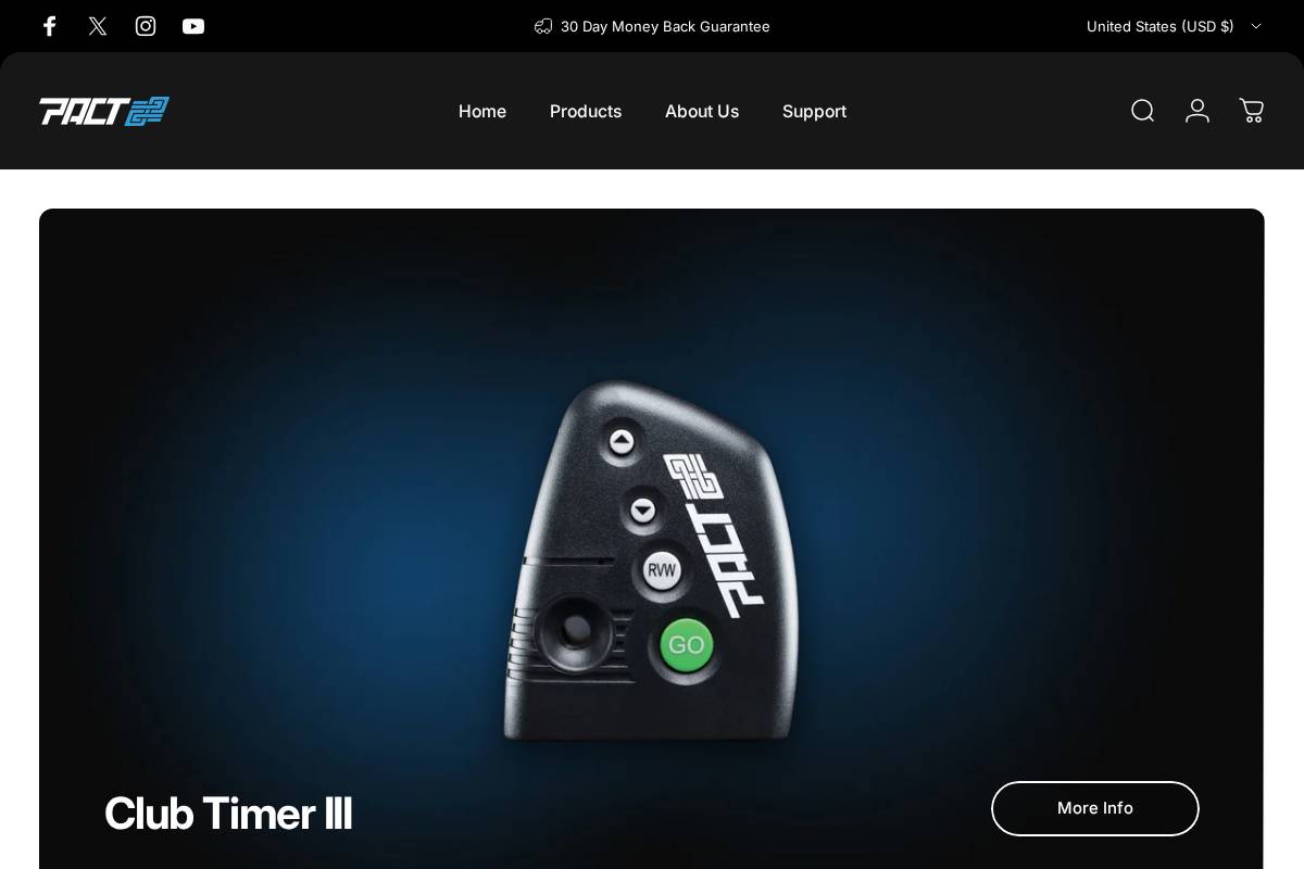 pact.com homepage screenshot