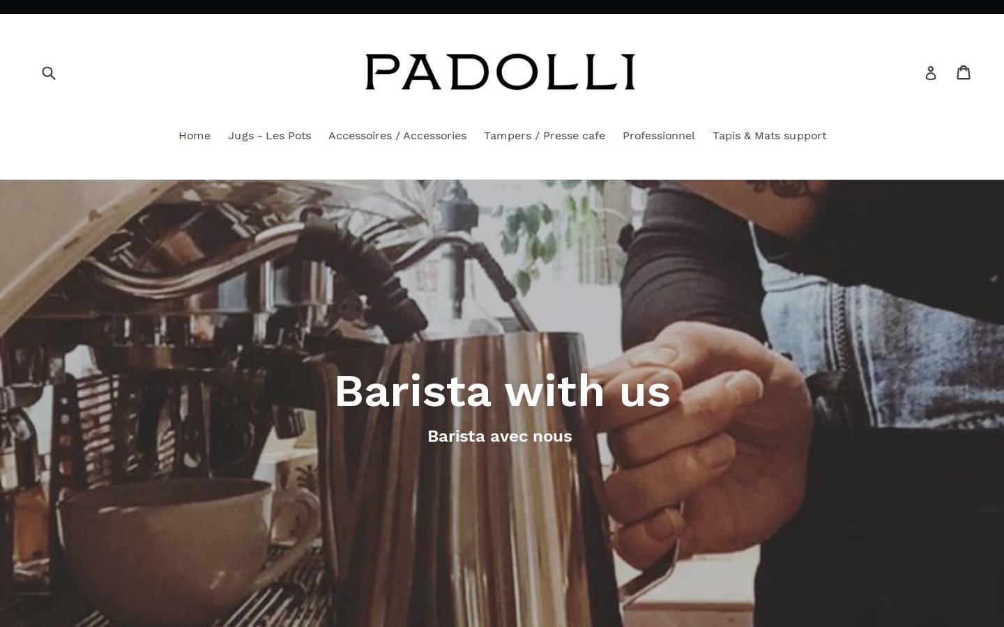 padolli.com homepage screenshot