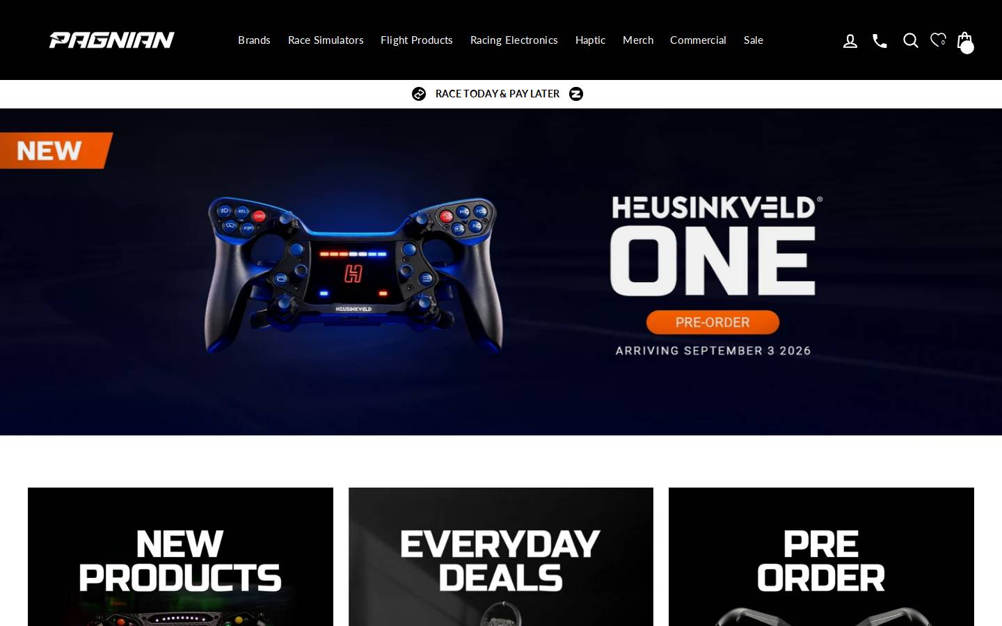 pagnianimports.com.au homepage screenshot