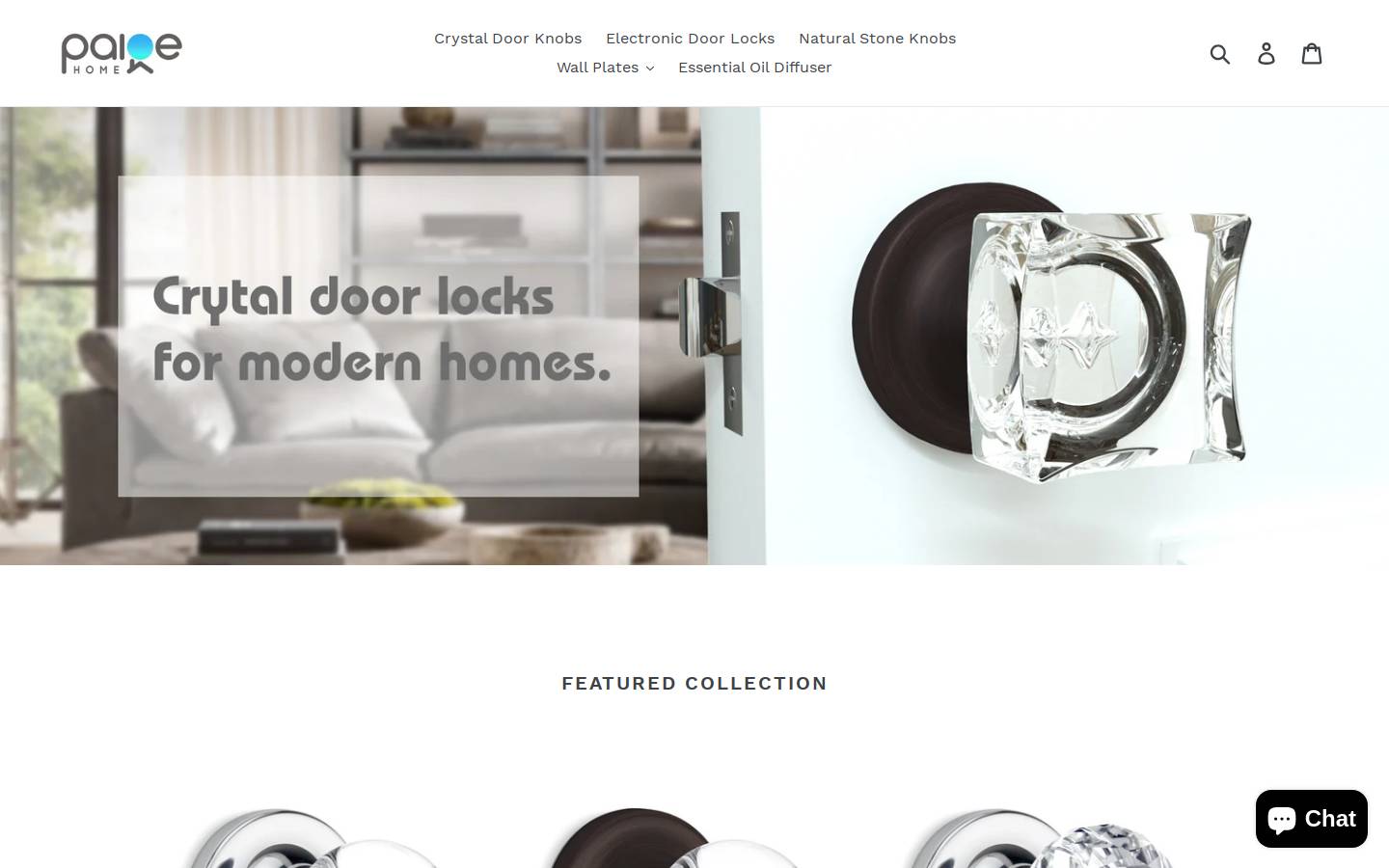 paigehome.com homepage screenshot