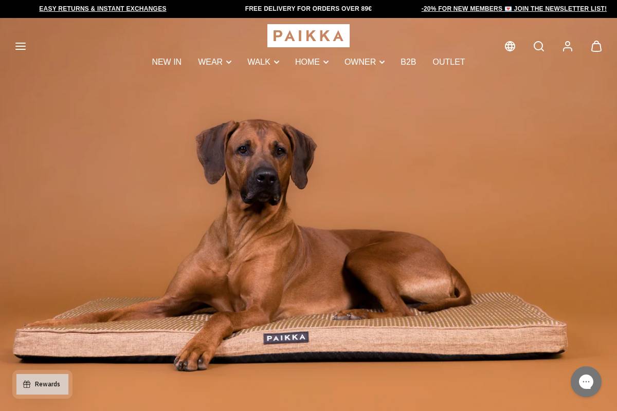 paikka.pet homepage screenshot