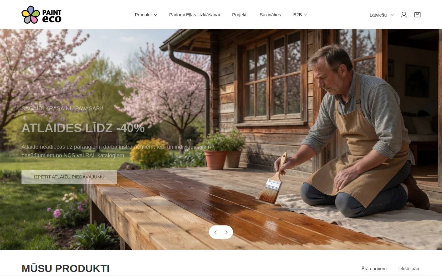 painteco.com homepage screenshot