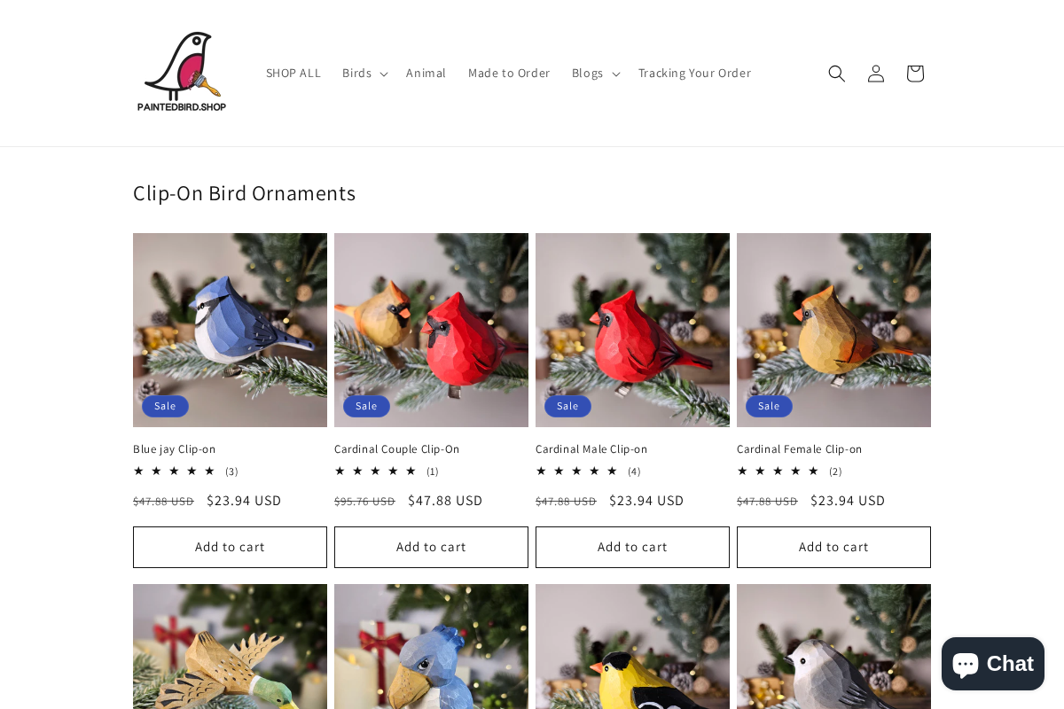 PAINTEDBIRD.SHOP homepage screenshot
