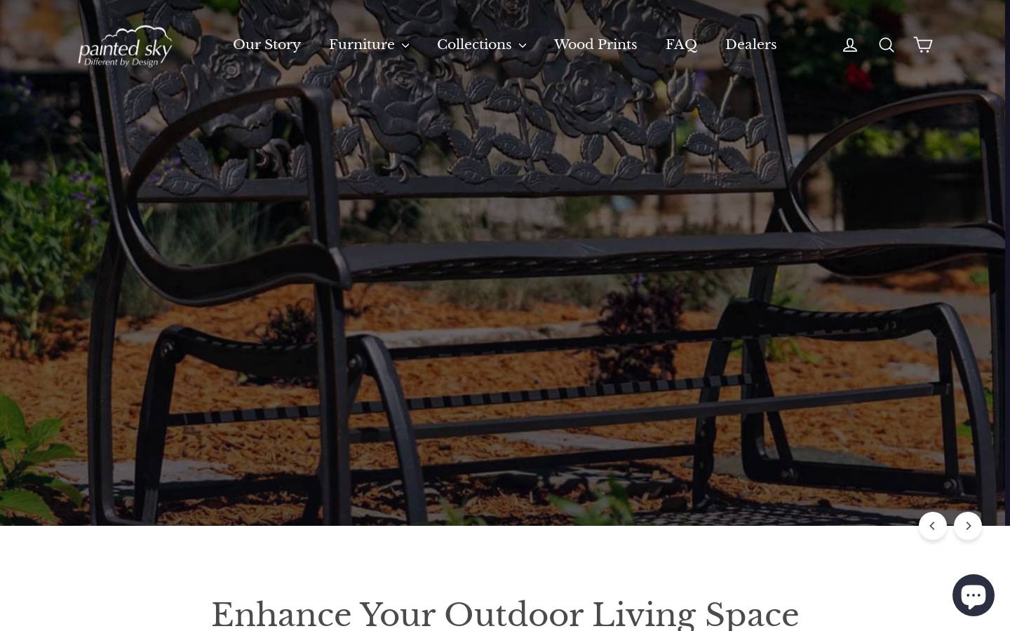 paintedskydesigns.com homepage screenshot