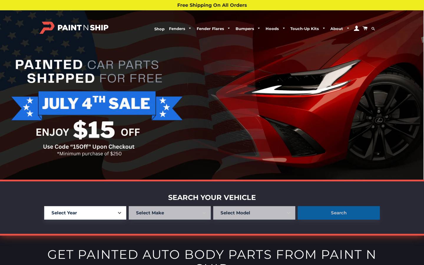 paintnship.com homepage screenshot
