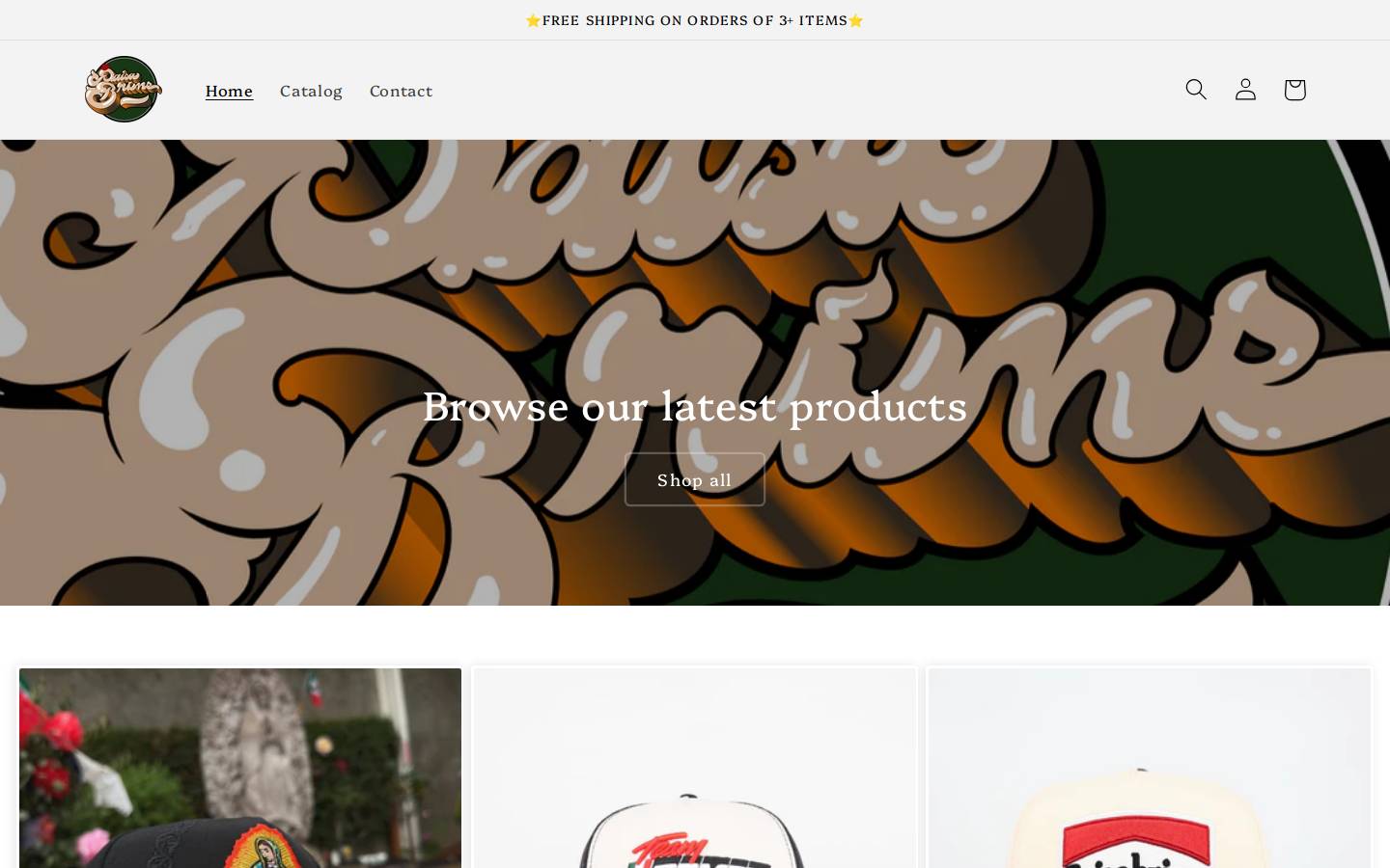 paisabrims.com homepage screenshot