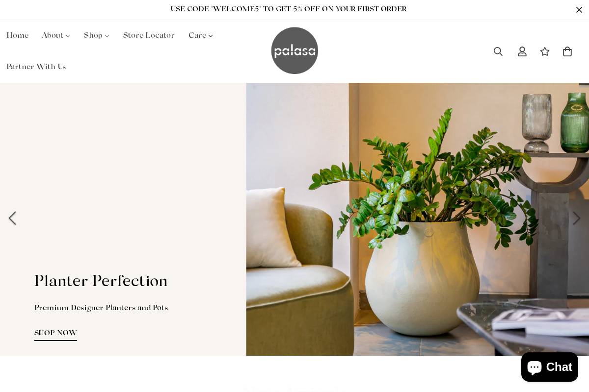 palasa.co.in homepage screenshot