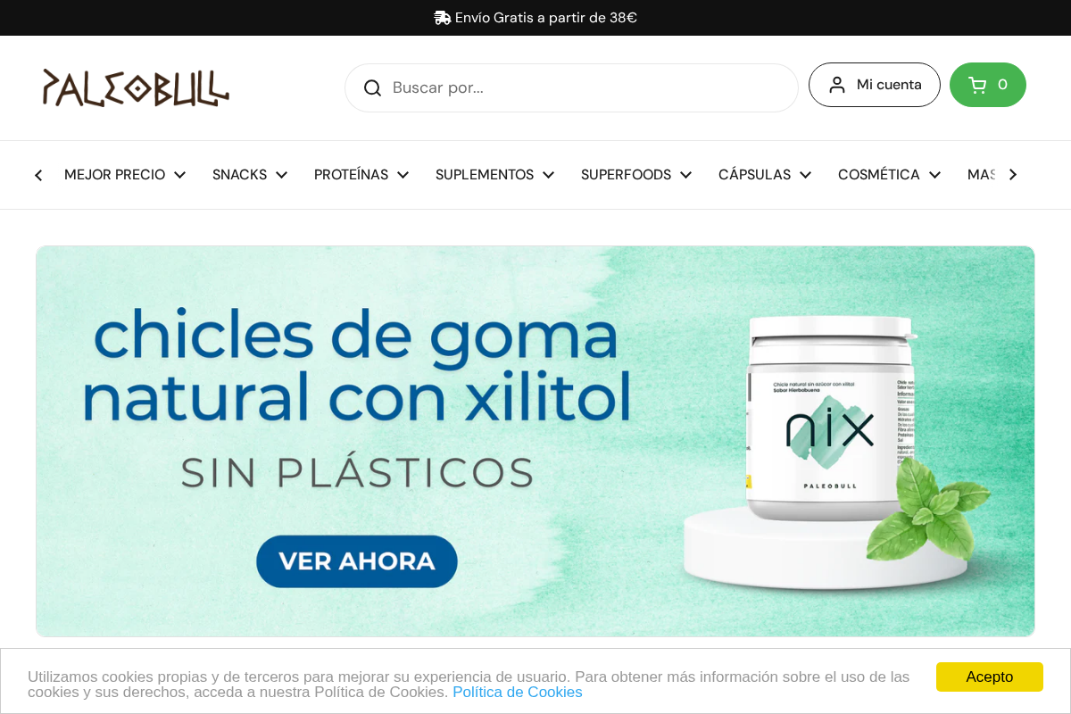 paleobull.com homepage screenshot