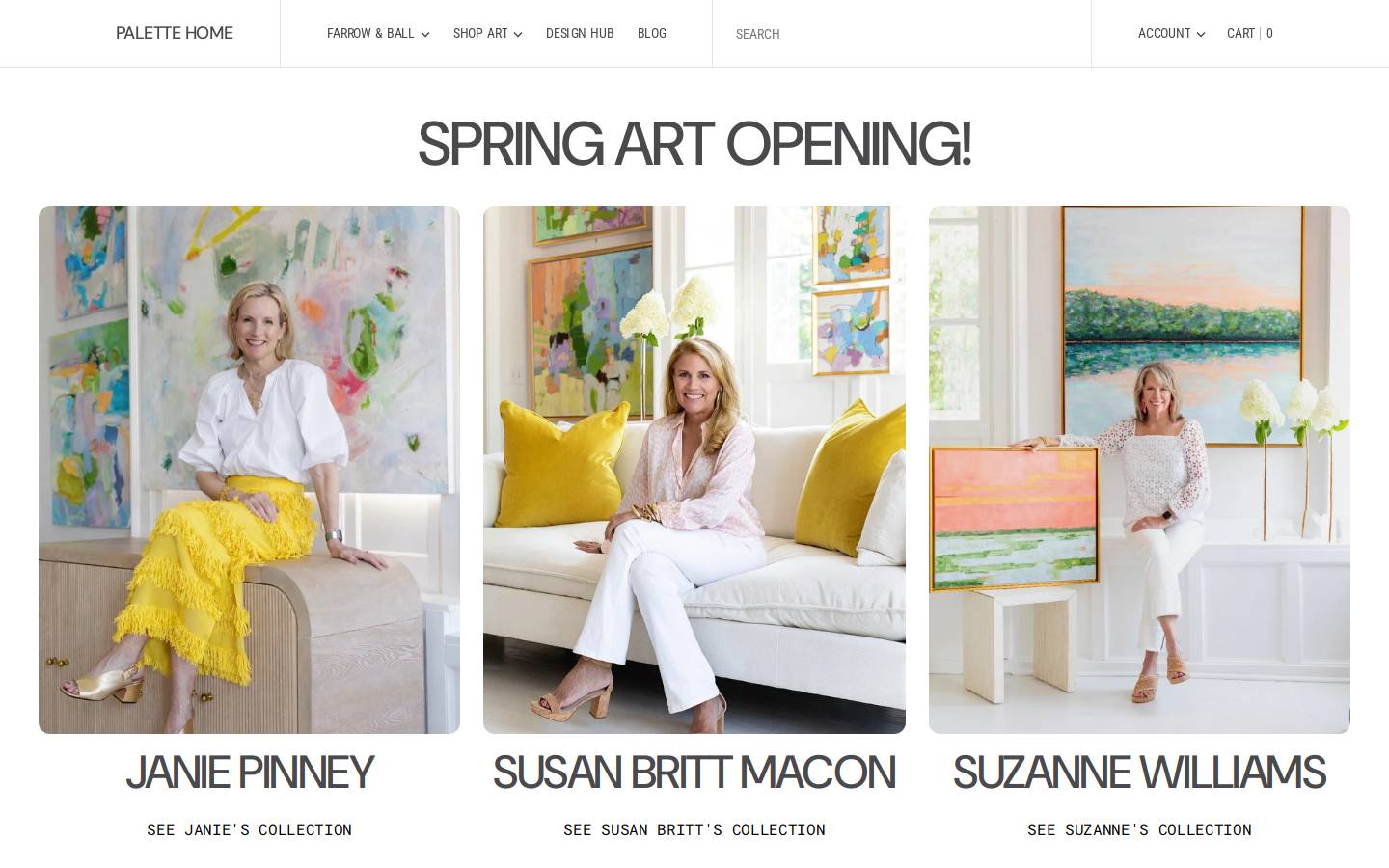 palettehomedesign.com homepage screenshot