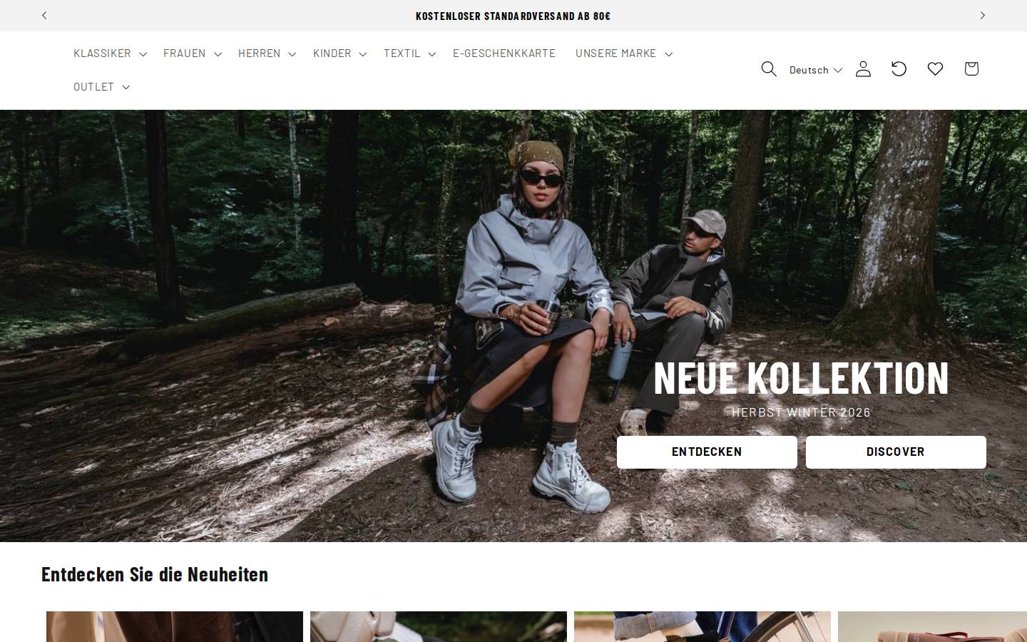 Palladium US homepage screenshot