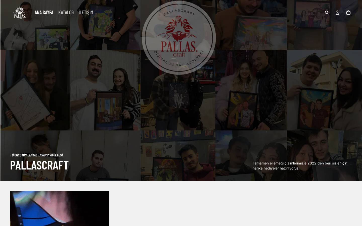 pallascraft.com homepage screenshot
