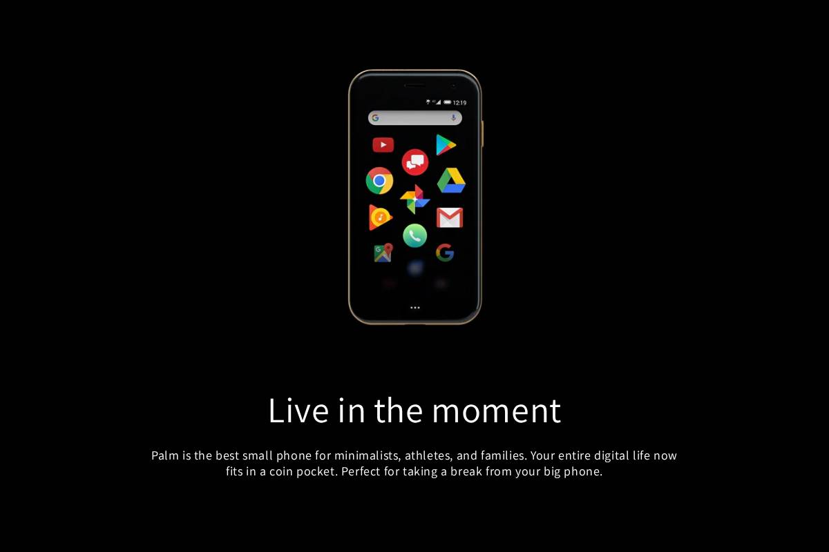 palm.com homepage screenshot