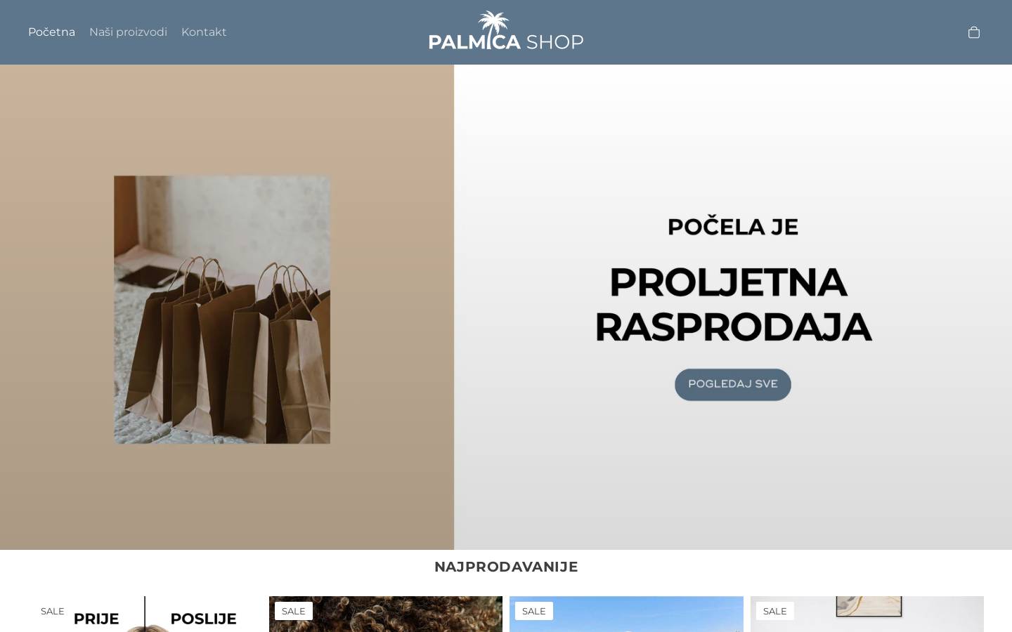 palmica.shop homepage screenshot