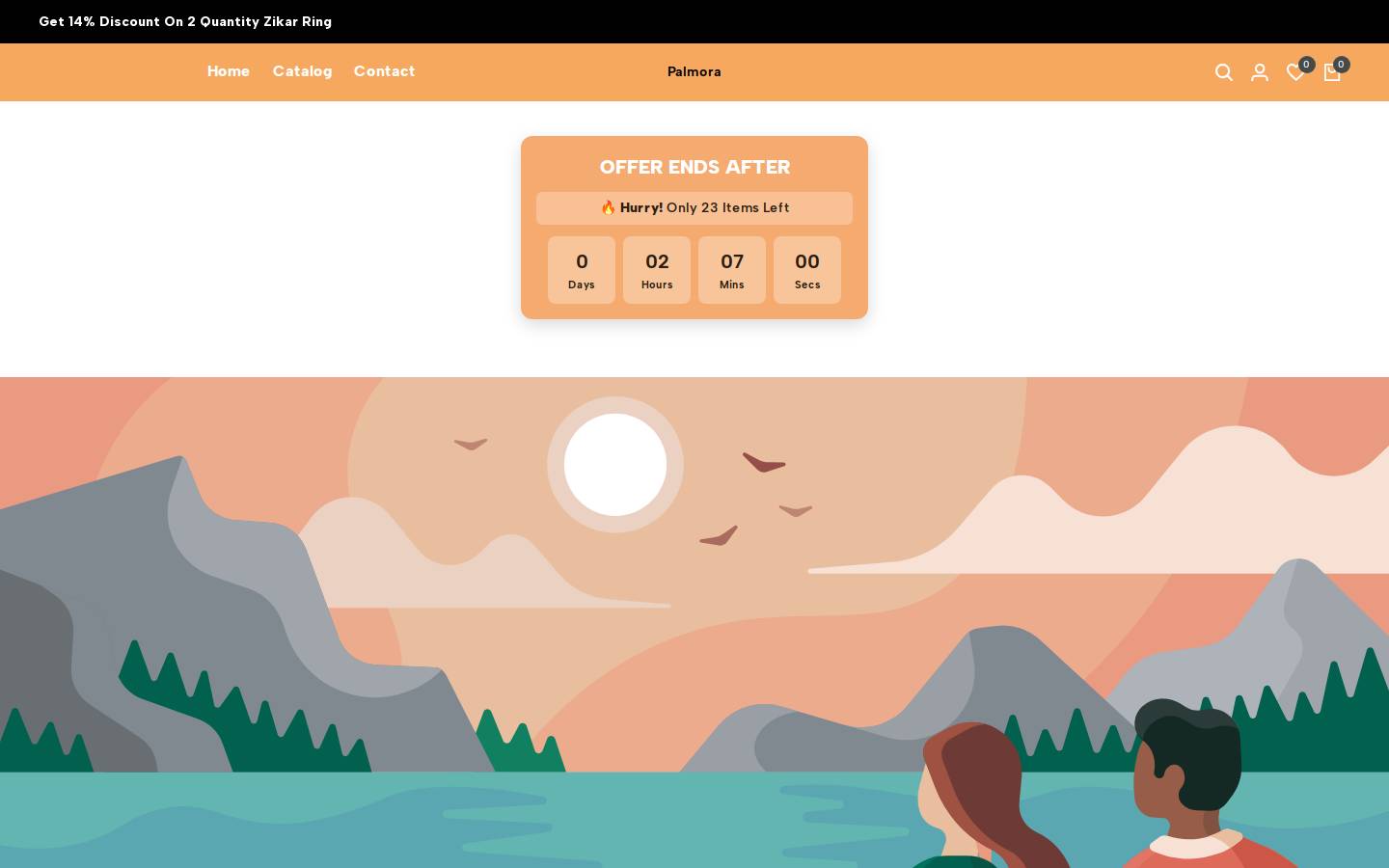 palmora.site homepage screenshot