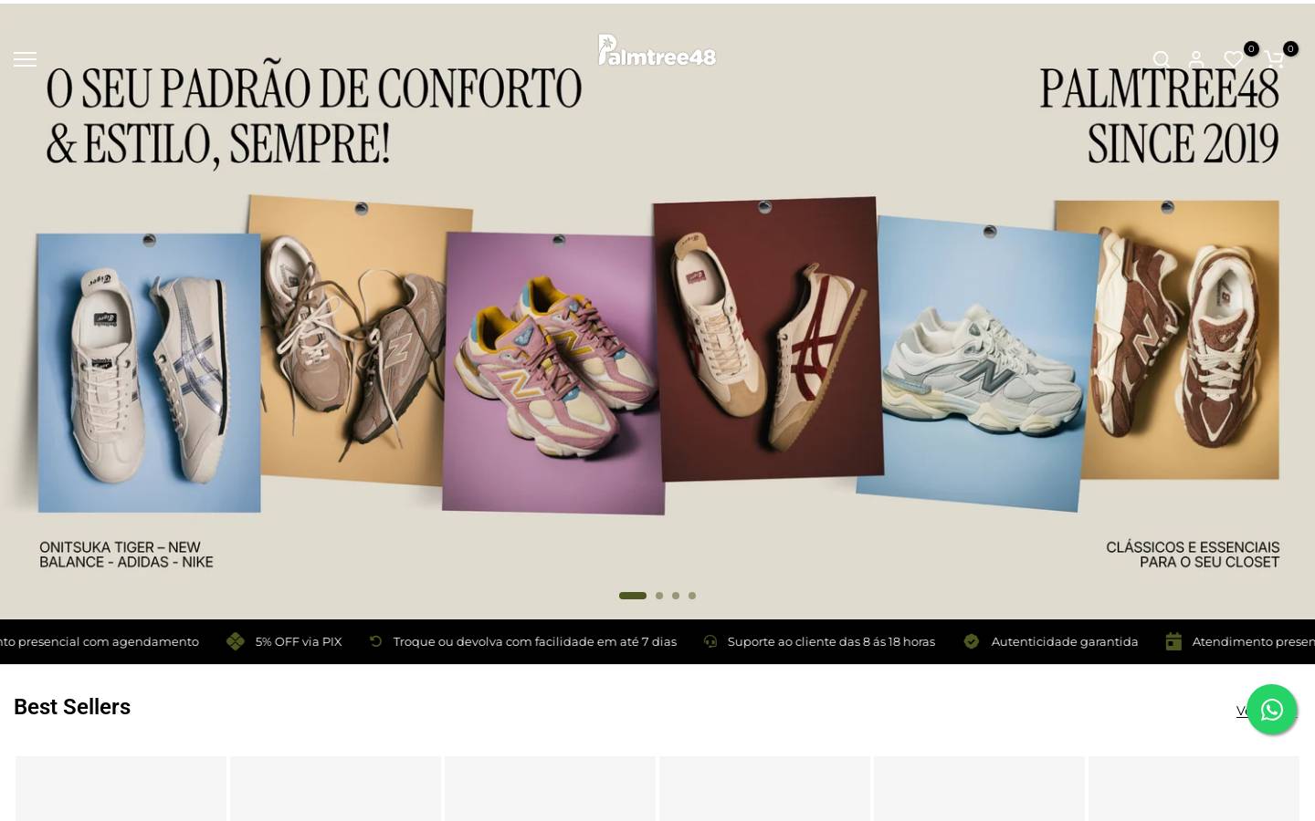 palmtree48.com.br homepage screenshot